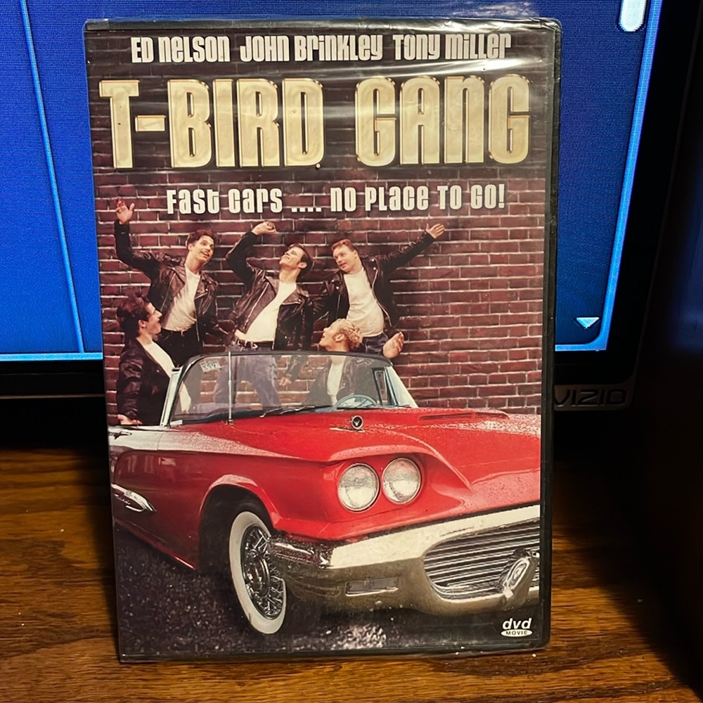 T-Bird Gang - Rockabilly Greaser Flick 1959 Sealed DVD Ed Nelson Glen Campbell